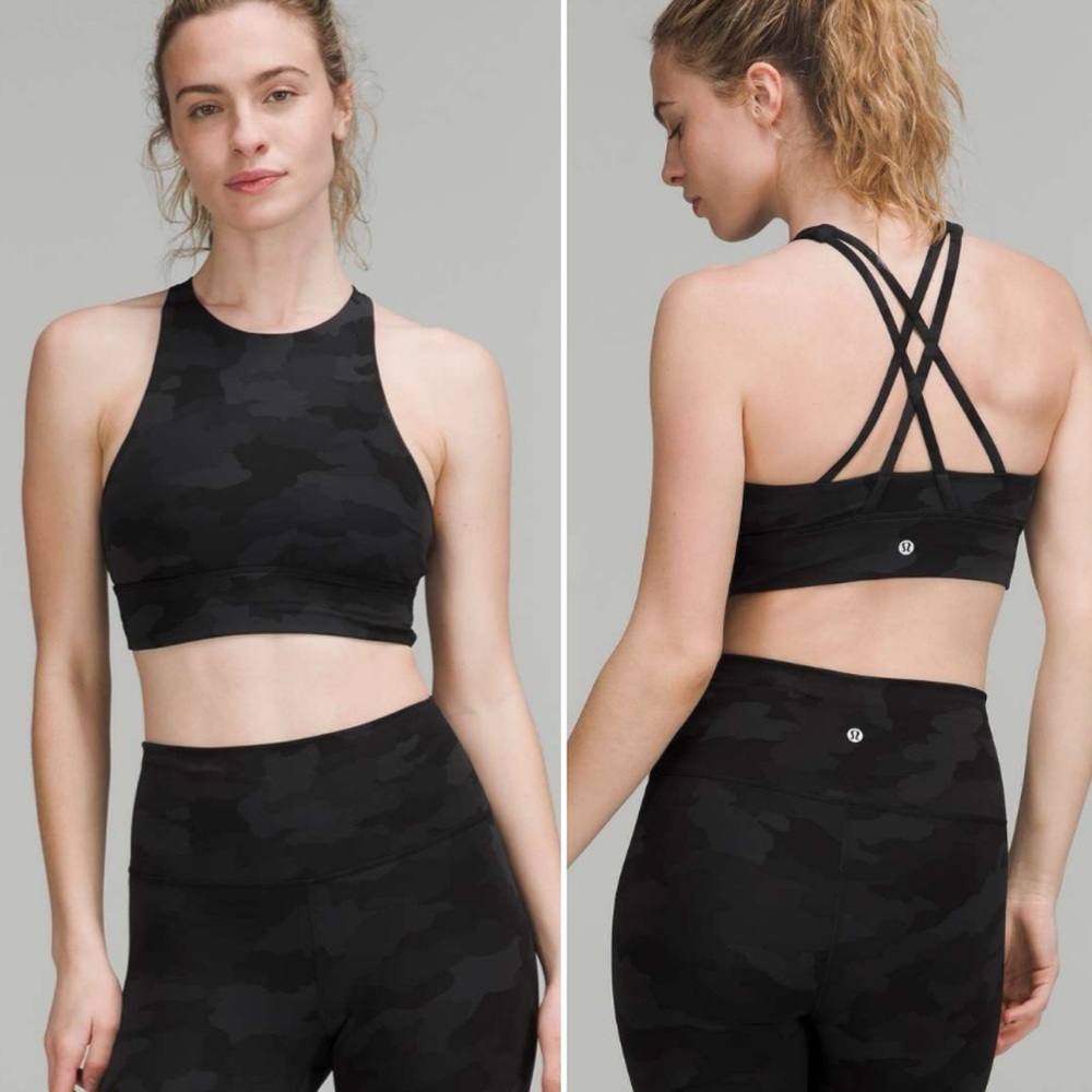 Lululemon High-Neck Longline Bra